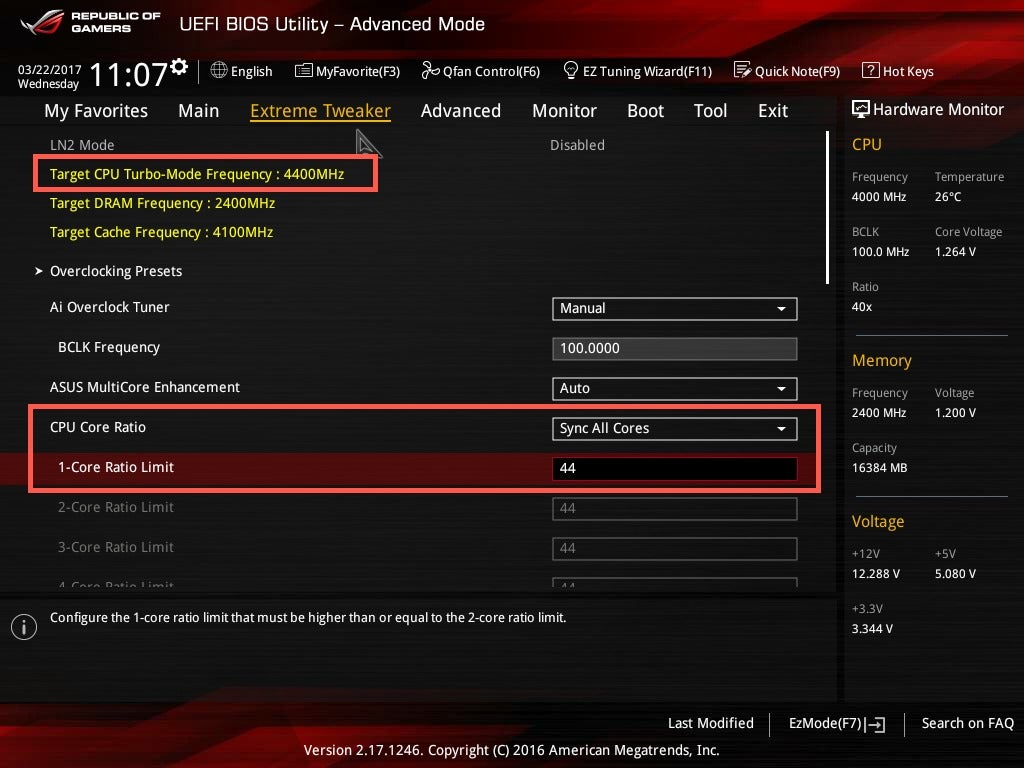 How Does CPU Core Ratio Sync Enhance Performance?