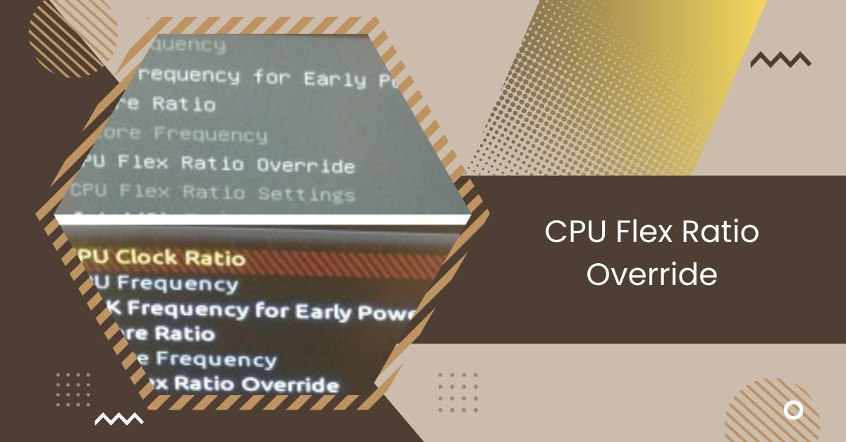 CPU Flex Ratio Override