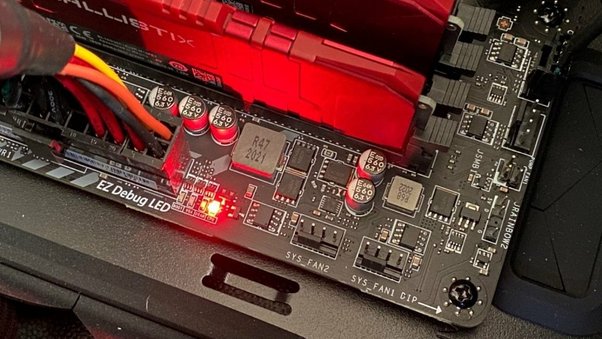 Causes of CPU Light Turning Red