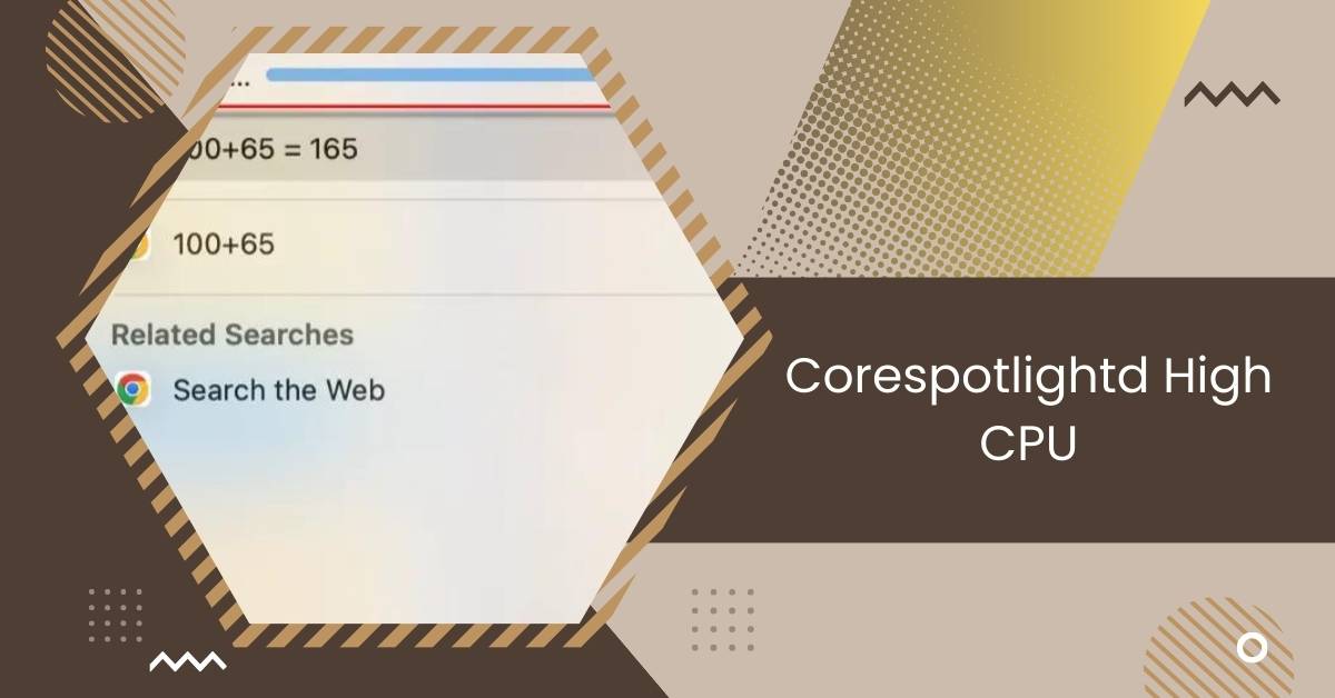 Corespotlightd High CPU