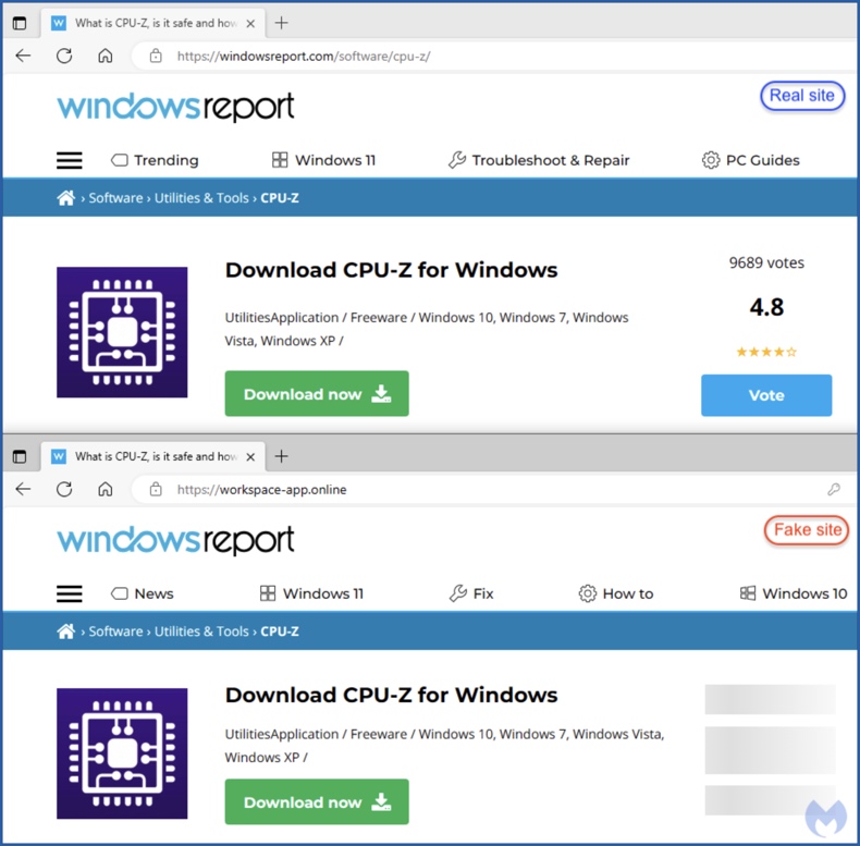 How did "CPU-Z virus" infiltrate my computer?