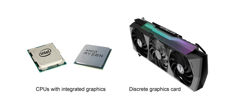 Integrated Graphics CPU vs. Dedicated Graphics Card