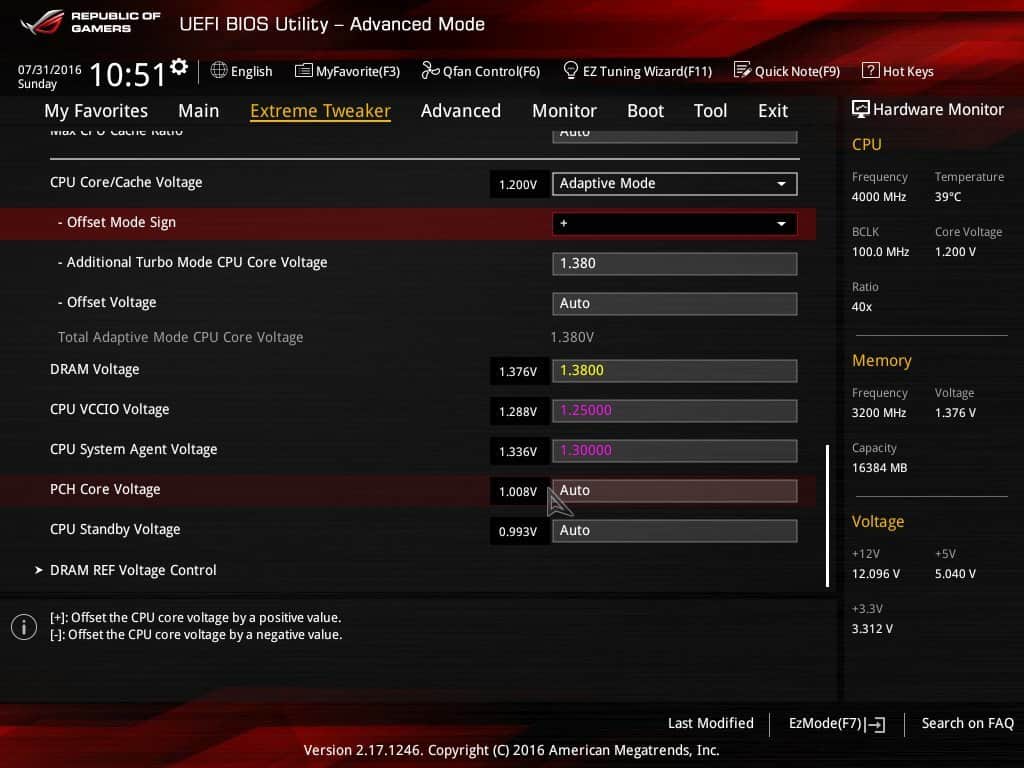 What is DRAM Voltage